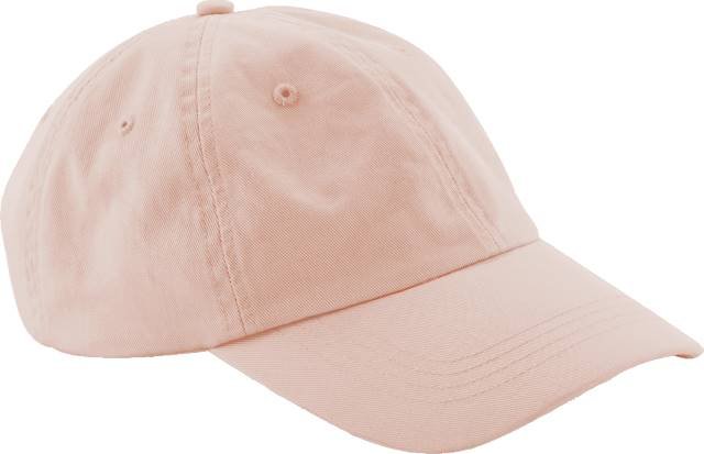 Beechfield Low Profile 6 Panel Dad Cap – Peach
