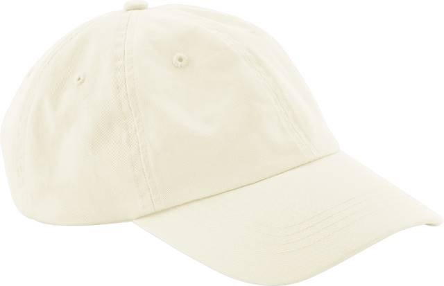 Beechfield Low Profile 6 Panel Dad Cap – Beige