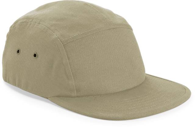 Beechfield Canvas 5 Panel Camper Cap – Desert Sand