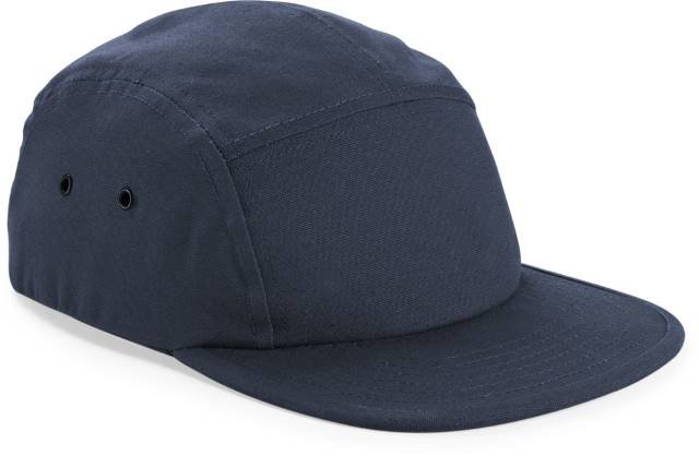 Beechfield Canvas 5 Panel Camper Cap – Navy