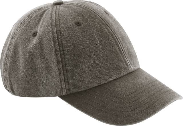 Beechfield Low Profile Vintage Cap – Vintage Brown
