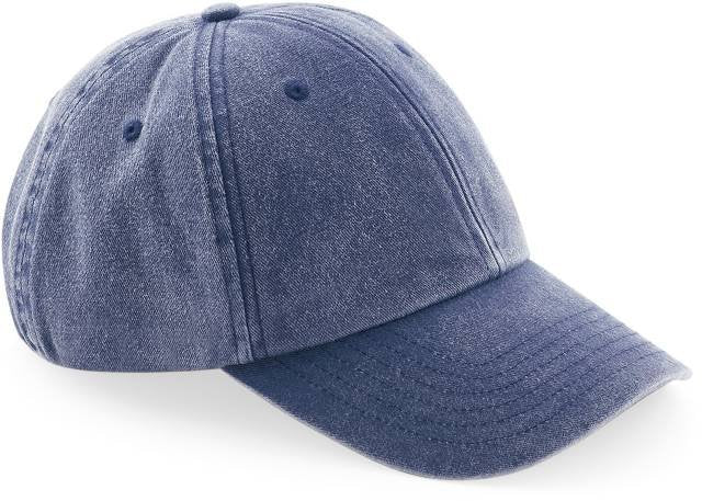 Beechfield Low Profile Vintage Cap – Vintage Denim