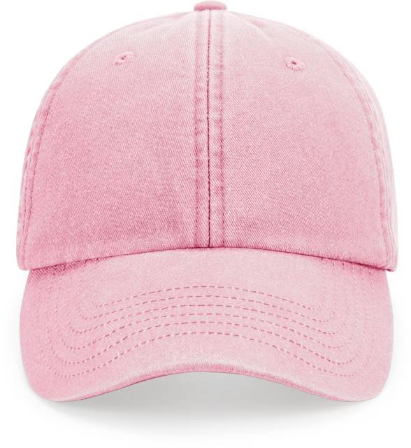 Beechfield Low Profile Vintage Cap – Vintage Dusky Pink