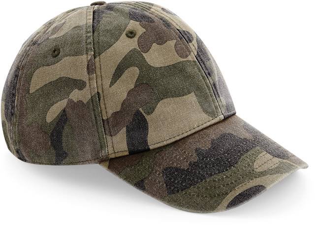 Beechfield Low Profile Vintage Cap – Vintage Jungle Camo