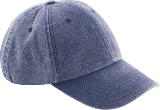 Beechfield Low Profile Vintage Cap – Vintage Light Denim