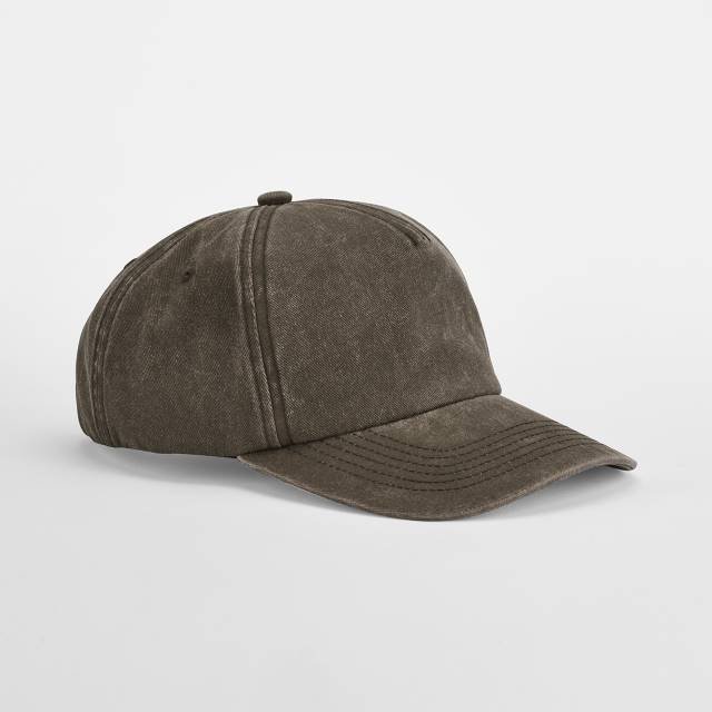 Beechfield Relaxed 5 Panel Vintage Cap – Vintage Brown