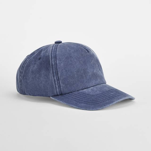 Beechfield Relaxed 5 Panel Vintage Cap – Vintage Denim