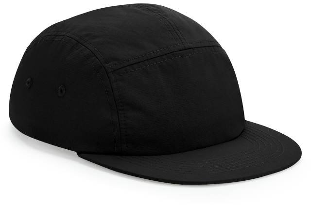 Beechfield Outdoor 5 Panel Camper Cap – Black