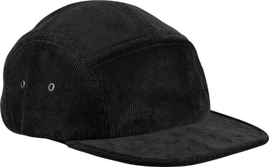 Beechfield EarthAware® Organic Cord Camper Cap – Black