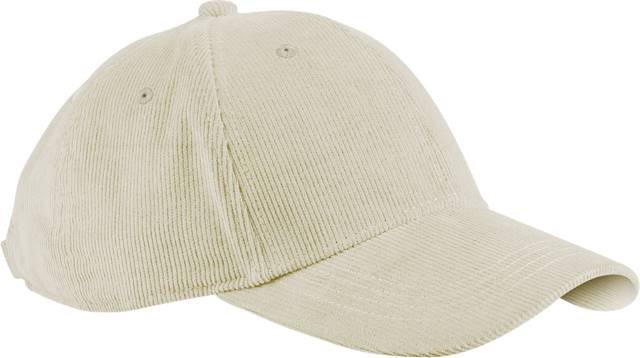 Beechfield EarthAware® Organic Cord Baseball Cap – Stone