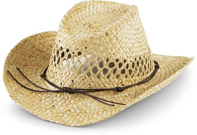 Beechfield Straw Cowboy Hat