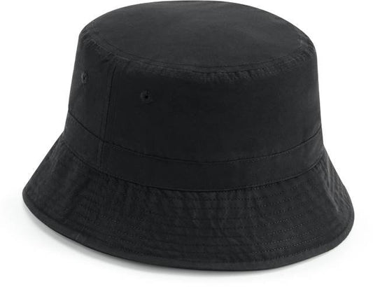 Beechfield Recycled Polyester Bucket Hat – Black