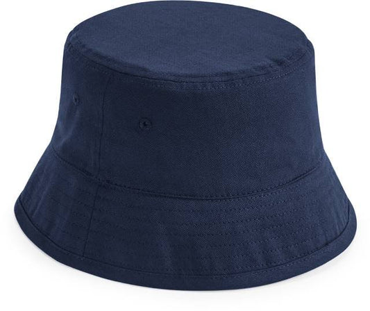 Beechfield Junior Organic Cotton Bucket Hat – Navy