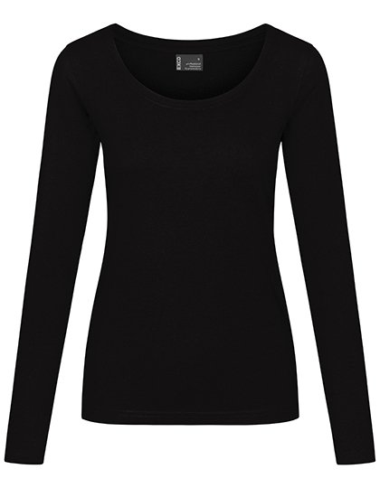 EXCD by Promodoro Women's T-Shirt Long Sleeve – Black
