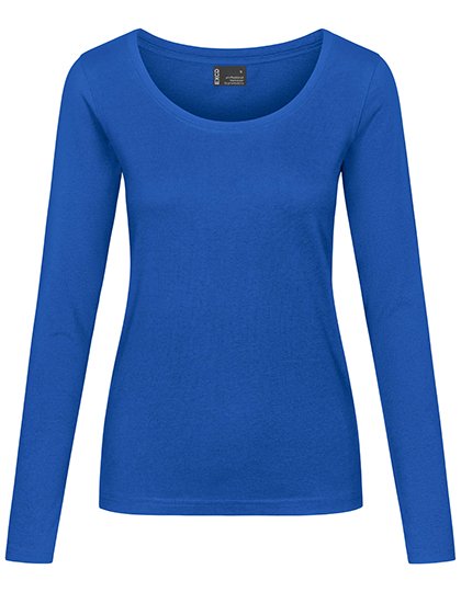 EXCD by Promodoro Women's T-Shirt Long Sleeve – Cobalt Blue