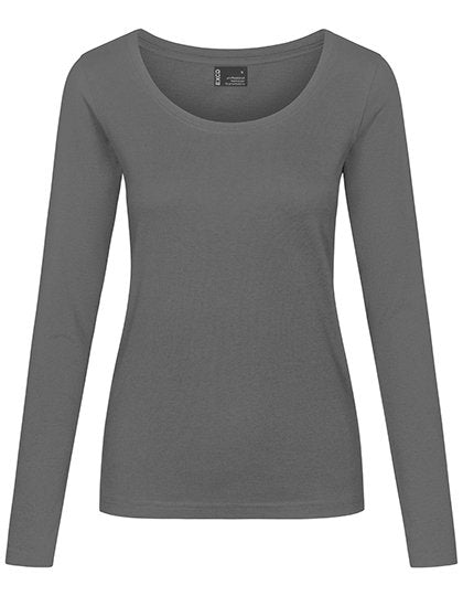 EXCD by Promodoro Women's T-Shirt Long Sleeve – Steel Grey