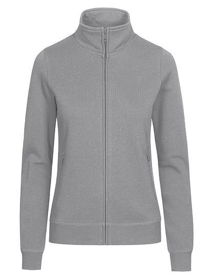 EXCD by Promodoro Women's Sweatjacket – New Light Grey (Solid)