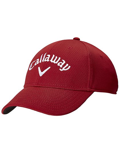 Callaway Men's Side Crested Cap – Red