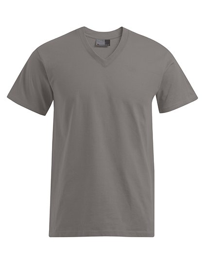 Promodoro Premium V-Neck-T – New Light Grey (Solid)
