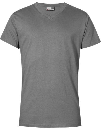 Promodoro Premium V-Neck-T – Steel Grey (Solid)