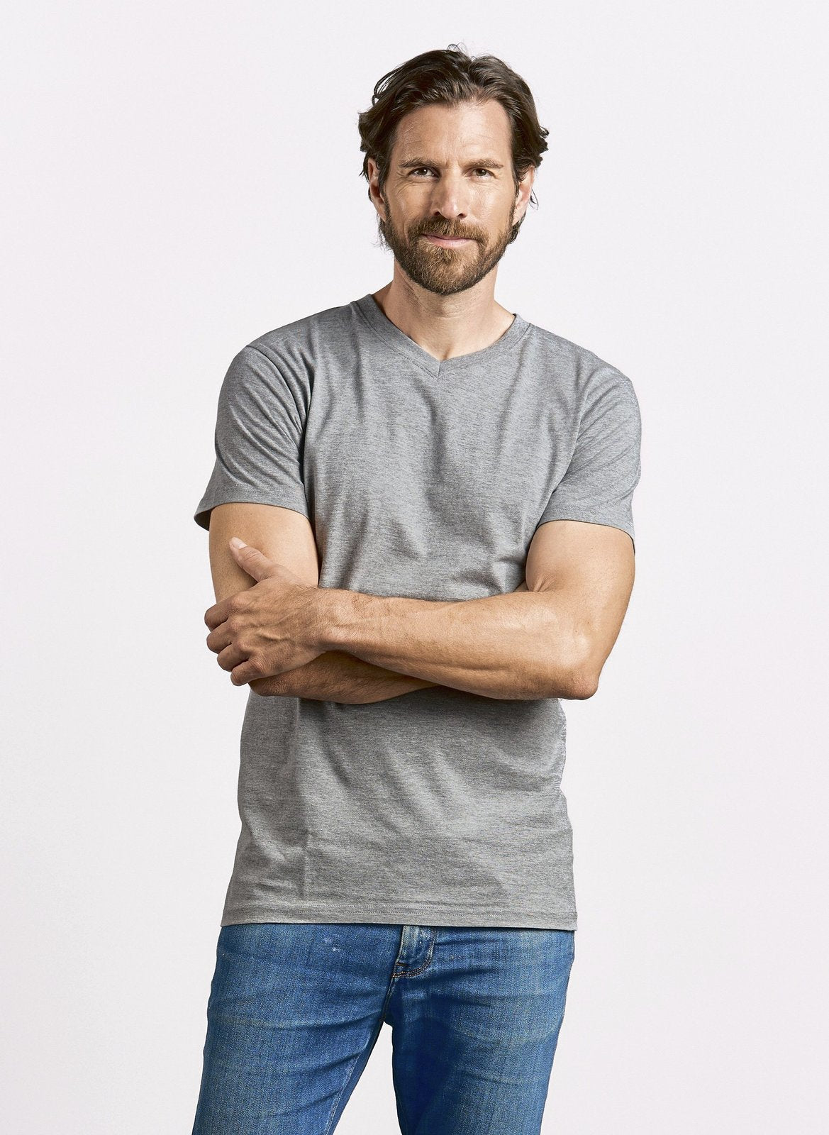Promodoro Premium V-Neck-T