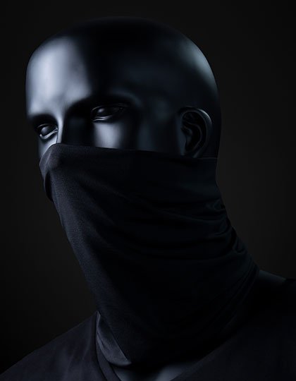 Promodoro Bandana Poly – Black