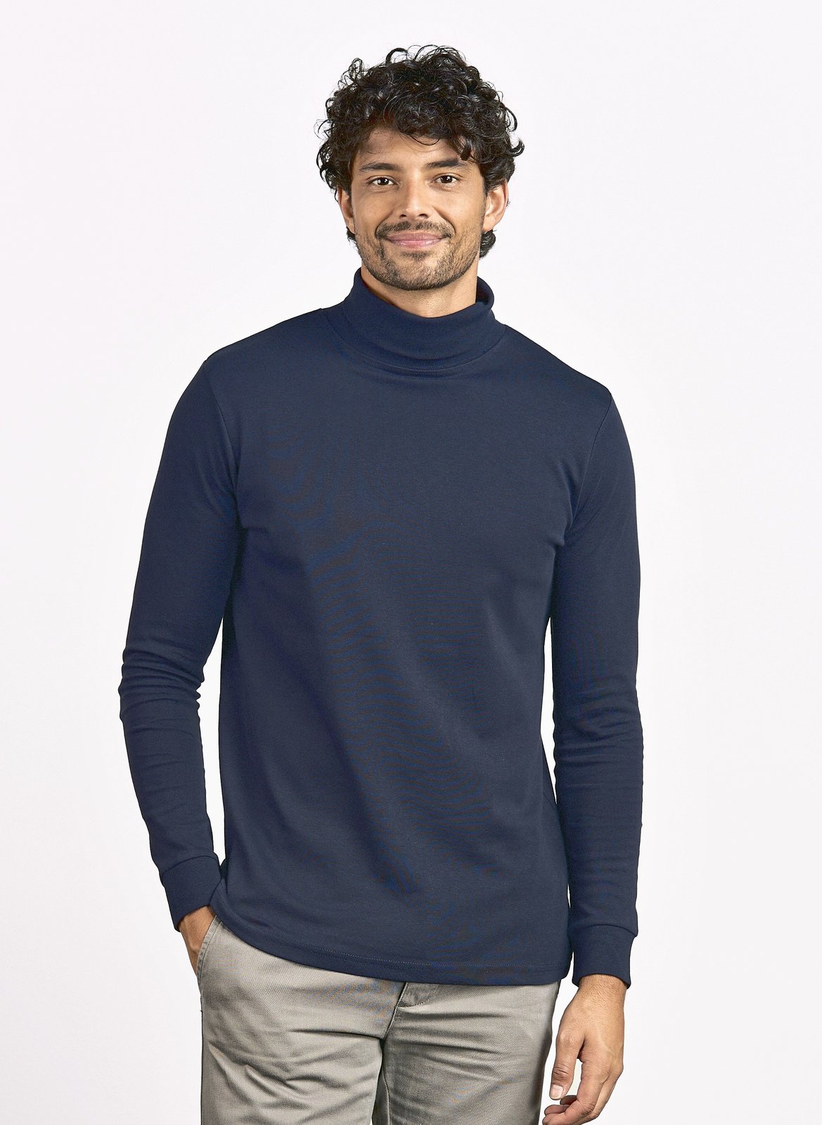 Promodoro Men's Turtleneck-T Long Sleeve
