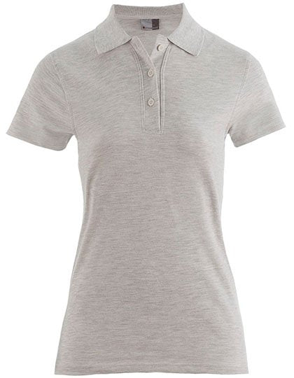 Promodoro Women's Superior Polo – Ash (Heather)
