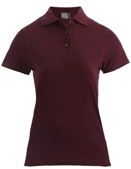 Promodoro Women's Superior Polo – Burgundy