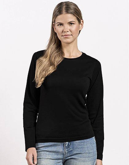 Promodoro Women's Premium-T Longsleeve – Black