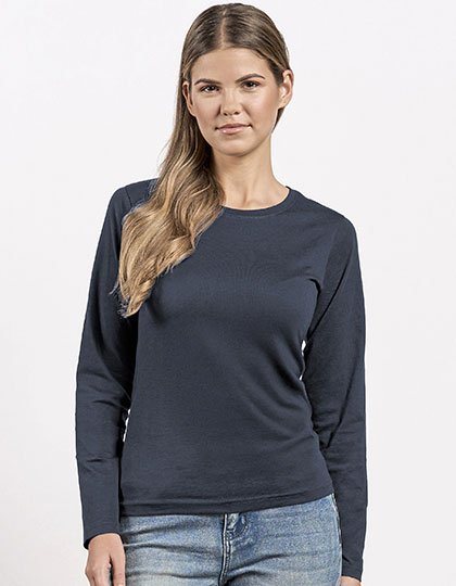 Promodoro Women's Premium-T Longsleeve – Navy