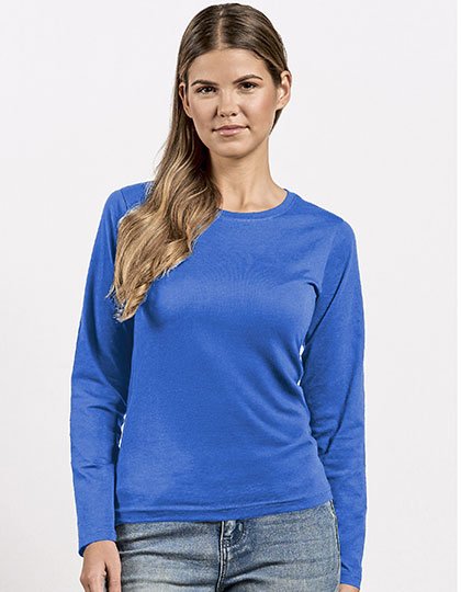 Promodoro Women's Premium-T Longsleeve – Royal