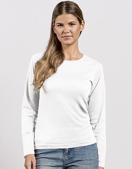Promodoro Women's Premium-T Longsleeve – White