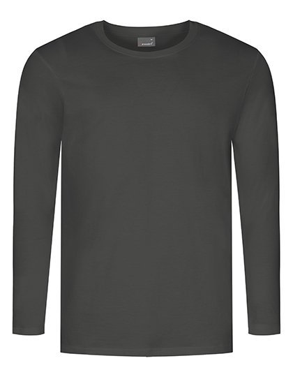Promodoro Men's Premium-T Long Sleeve – Charcoal (Solid)