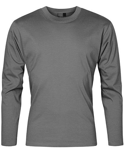 Promodoro Men's Premium-T Long Sleeve – Steel Grey (Solid)