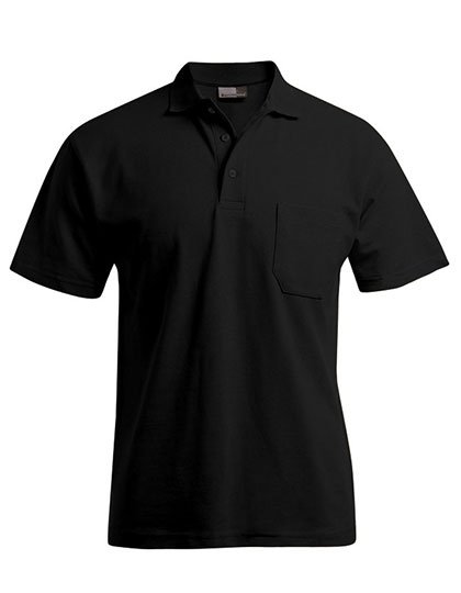 Promodoro Men's Heavy Polo Pocket – Black