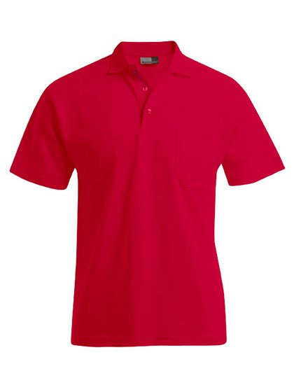 Promodoro Men's Heavy Polo Pocket – Fire Red