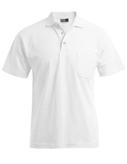 Promodoro Men's Heavy Polo Pocket – White