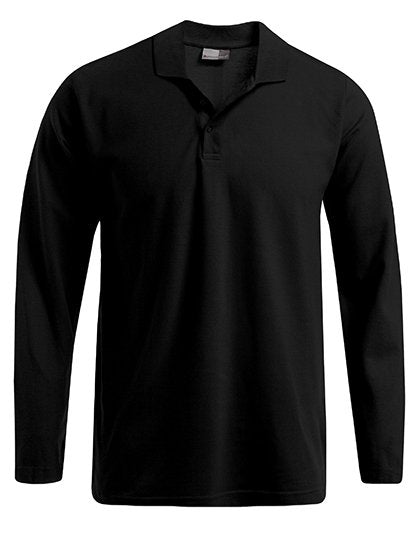Promodoro Men's Heavy Polo Long Sleeve – Black