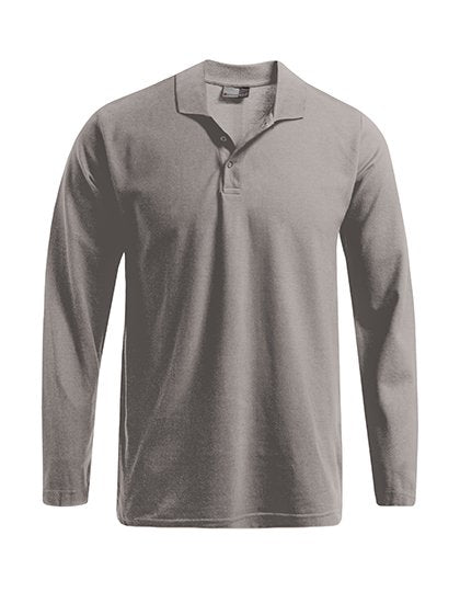 Promodoro Men's Heavy Polo Long Sleeve – Steel Gray
