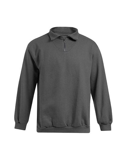Promodoro Men's New Troyer Sweater – Graphite (Solid)