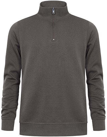 Promodoro Unisex Troyer Side Pocket – Charcoal (Solid)