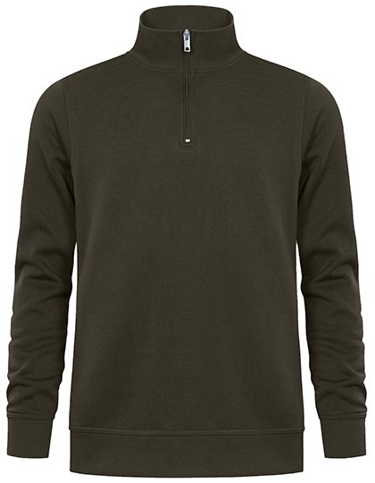 Promodoro Unisex Troyer Side Pocket – Khaki