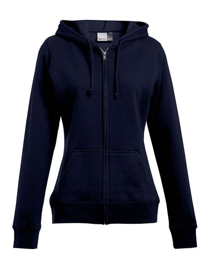 Promodoro Women's Hoody Jacket 80/20 – Navy