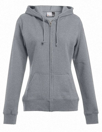 Promodoro Women's Hoody Jacket 80/20 – Sports Grey (Heather)