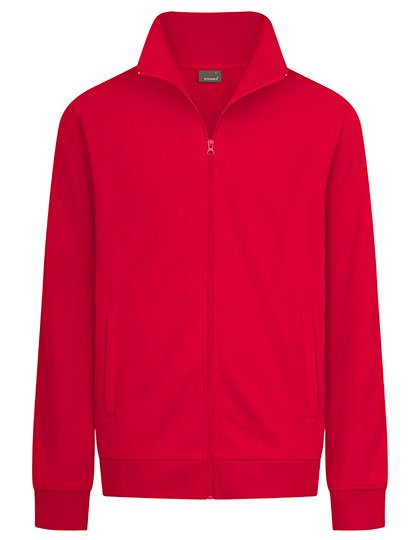 Promodoro Men's Jacket Stand-Up Collar – Fire Red