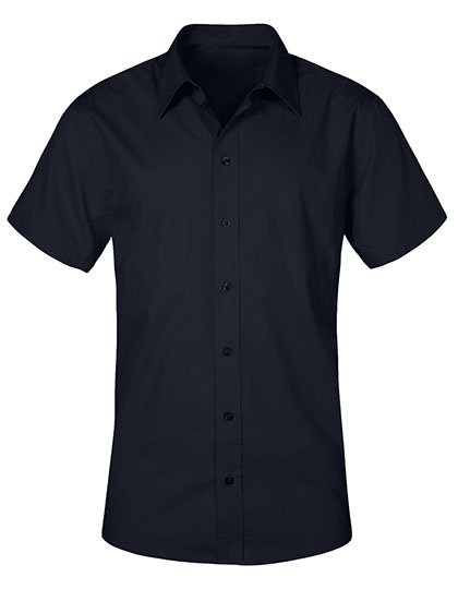 Promodoro Men's Poplin Shirt Short Sleeve – Navy