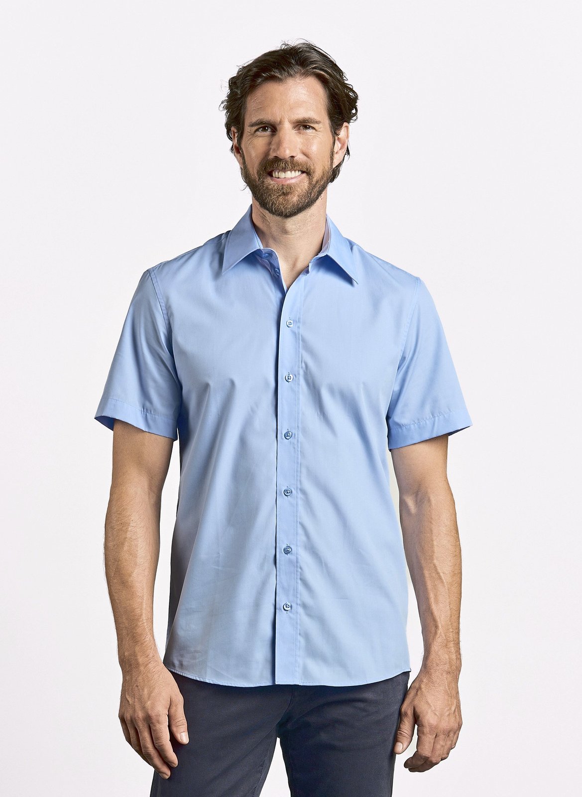 Promodoro Men's Poplin Shirt Short Sleeve