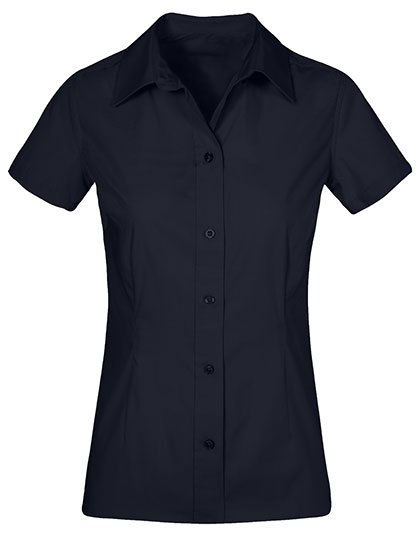 Promodoro Women's Poplin Shirt Short Sleeve – Navy