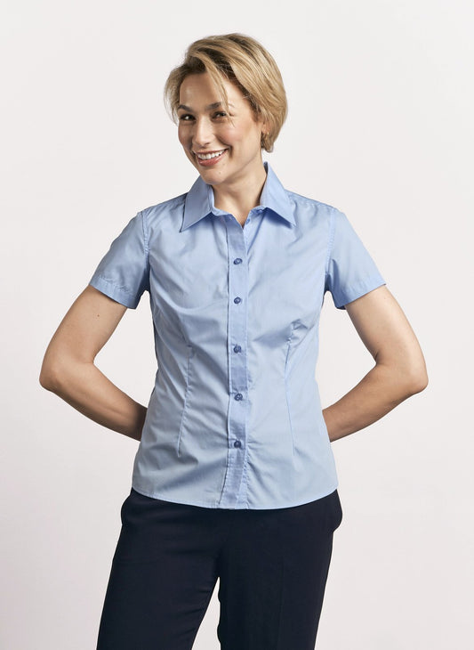 Promodoro Women's Poplin Shirt Short Sleeve
